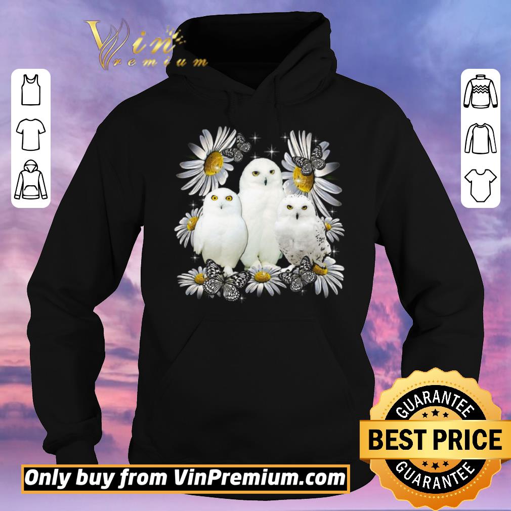 297743eb top owls and butterfly daisy flower shirt sweater 4 - Top Owls And Butterfly Daisy Flower shirt sweater