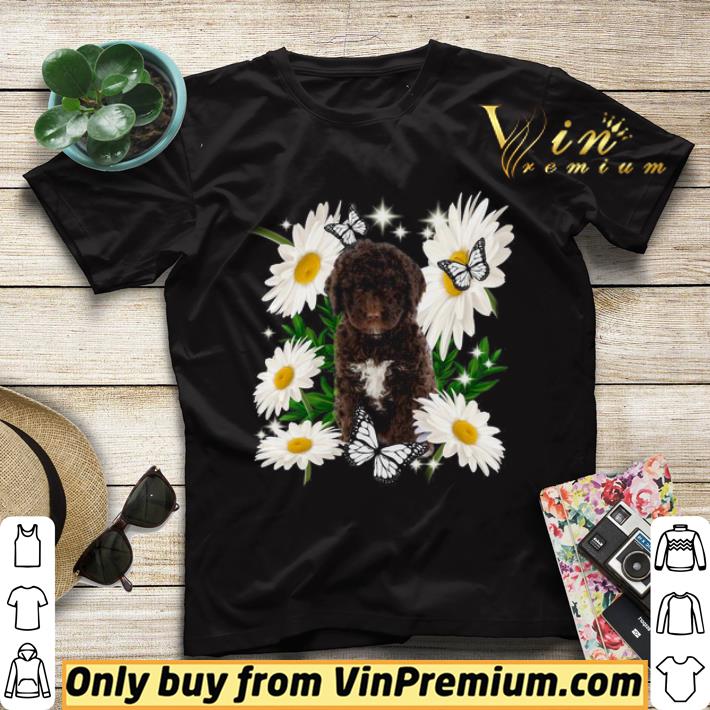 Spanish Water Dog Daisy flower Classic shirt sweater 2a35ddc5 spanish water dog daisy flower classic shirt sweater 4 - Spanish Water Dog Daisy flower Classic shirt sweater