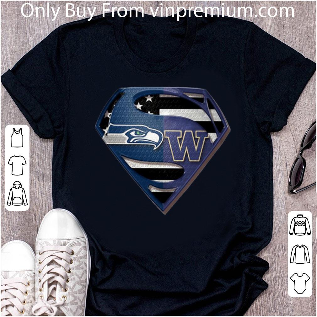 seahawks superman shirt