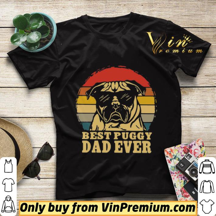 2a608cc7 best puggy dad ever vintage shirt sweater 4 - Best Puggy Dad Ever Vintage shirt sweater
