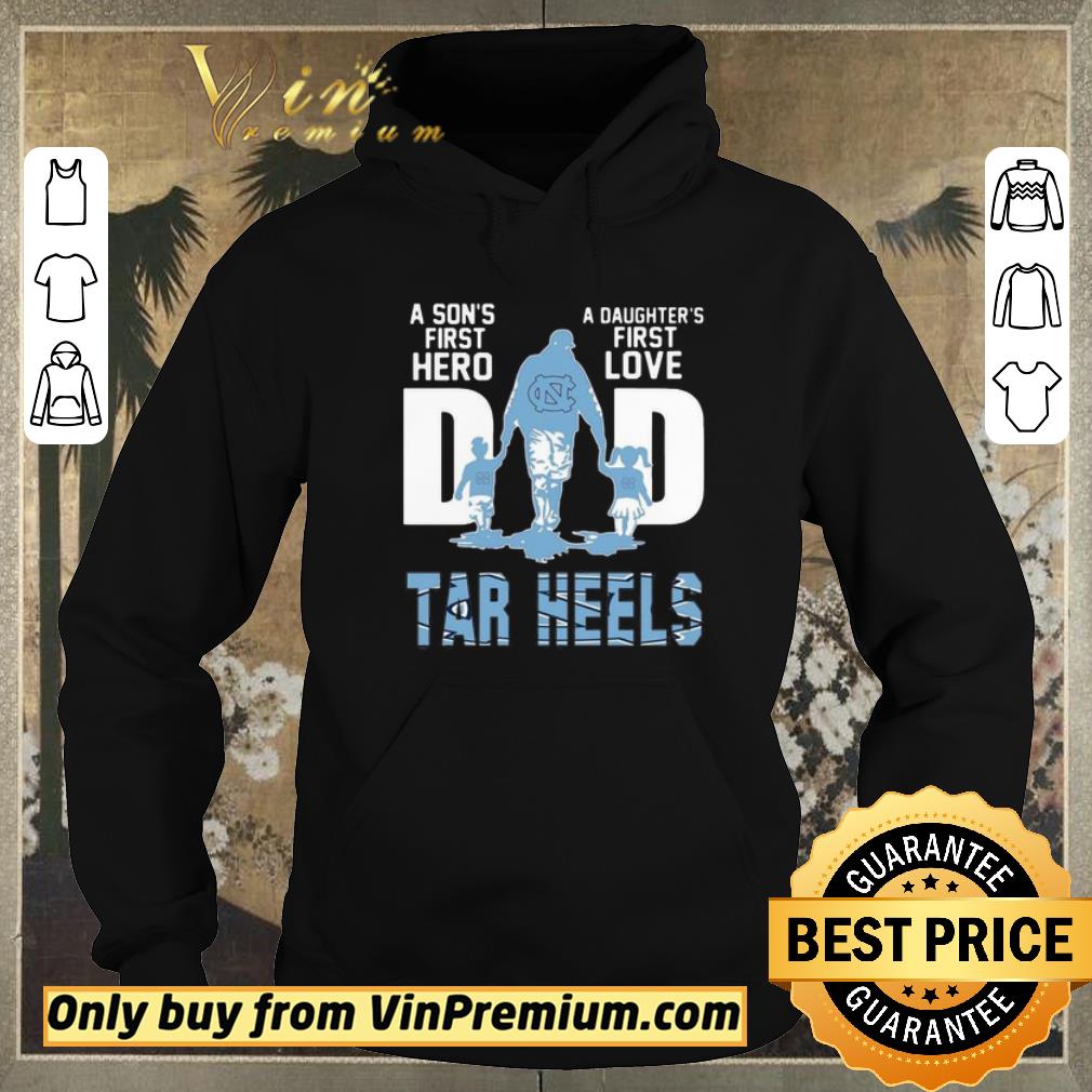 2e39b08b carolina tar heels a son s first hero dad a daughter s first love shirt sweater 4 - Carolina Tar Heels A Son’s First Hero Dad A Daughter’s First Love shirt sweater