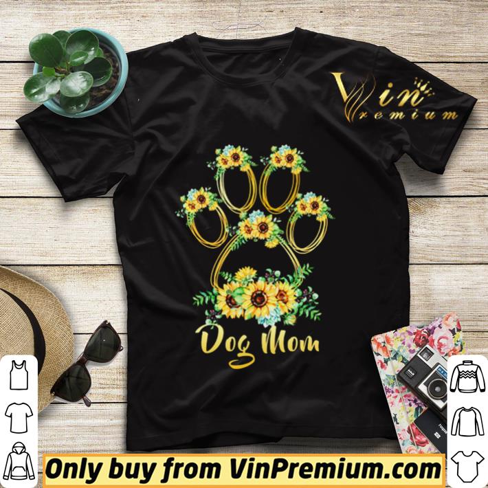 303cf348 sunflower dog mom shirt sweater 4 - Sunflower Dog Mom shirt sweater