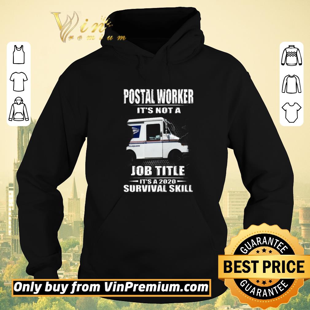 3c00f1bf hot postal worker it s not a job title it s a 2020 survival skill shirt sweater 4 - Hot Postal Worker It's Not A Job Title It's A 2020 Survival Skill shirt sweater
