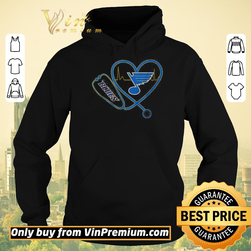 3ec0e141 premium pretty stethoscope st louis blues shirt sweater 4 - Premium Pretty Stethoscope St. Louis Blues shirt sweater