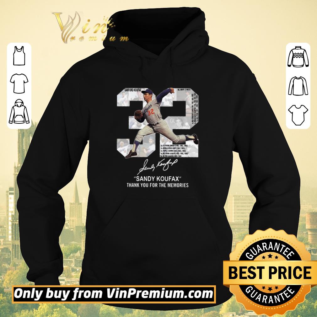 3fbabeb5 pretty 32 sandy koufax thank you for the memories signature shirt sweater 4 - Pretty 32 Sandy Koufax Thank You For The Memories Signature shirt sweater