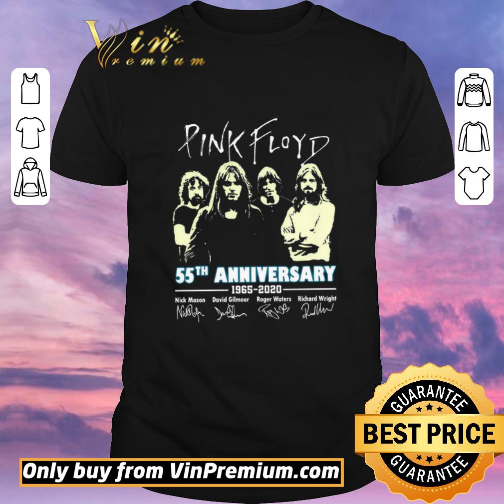 Funny Awesome Original Pink Floyd 55th Anniversary 1965 2020 Signature shirt sweater