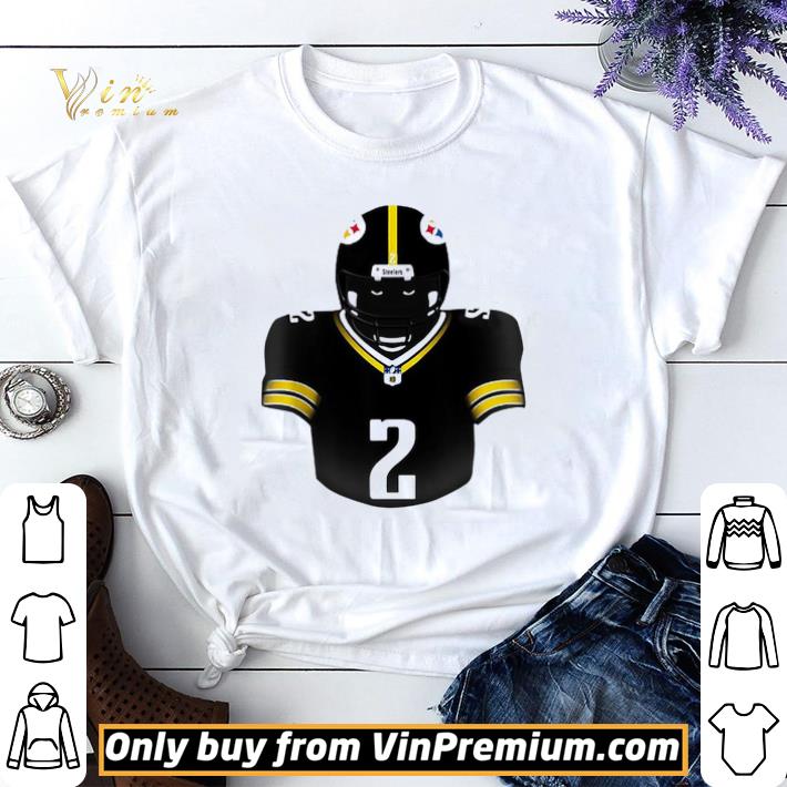 Mason Rudolph QB #2 Pittsburgh PA Football shirt sweater