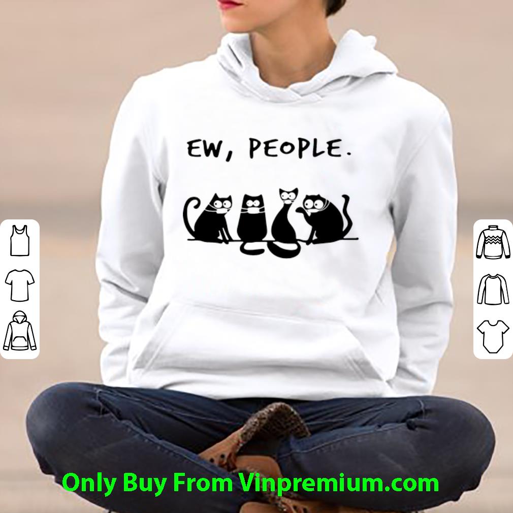 47e537c9 great black cat mask ew people shirt 4 - Great Black Cat Mask Ew People shirt