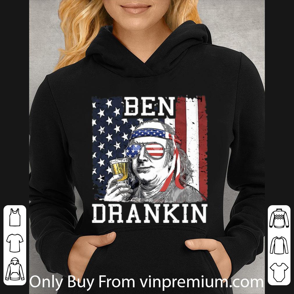 4bd25788 awesome ben drankin american flag independence day shirt 4 - Awesome Ben Drankin American Flag Independence Day shirt