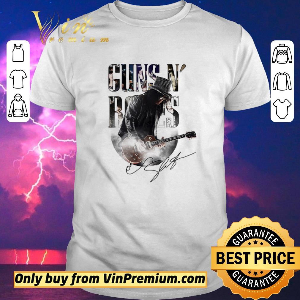 Funny Guns N’ roses playing guitar signature shirt sweater