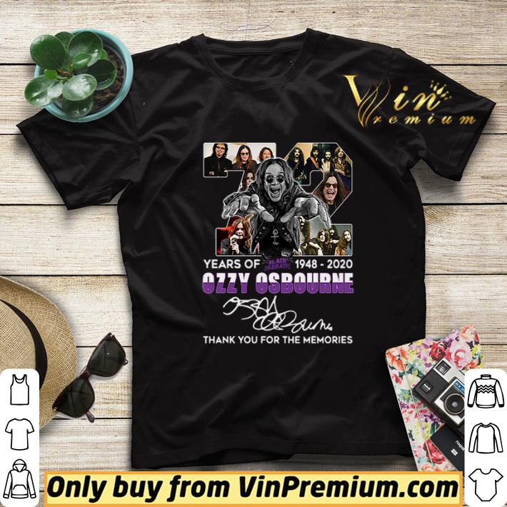 53465338 72 years of black sabbath 1948 2020 ozzy osbourne thank you for the memories shirt sweater 4 - 72 Years Of Black Sabbath 1948 2020 Ozzy Osbourne Thank You For The Memories shirt sweater