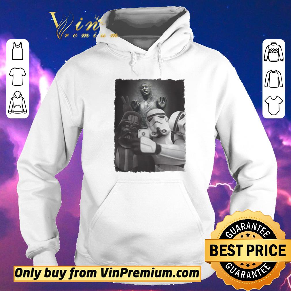 57886637 nice star wars darth vader and stormtroopers selfie han solo frozen carbonite shirt sweater 4 - Nice Star wars darth vader and stormtroopers selfie han solo frozen carbonite shirt sweater