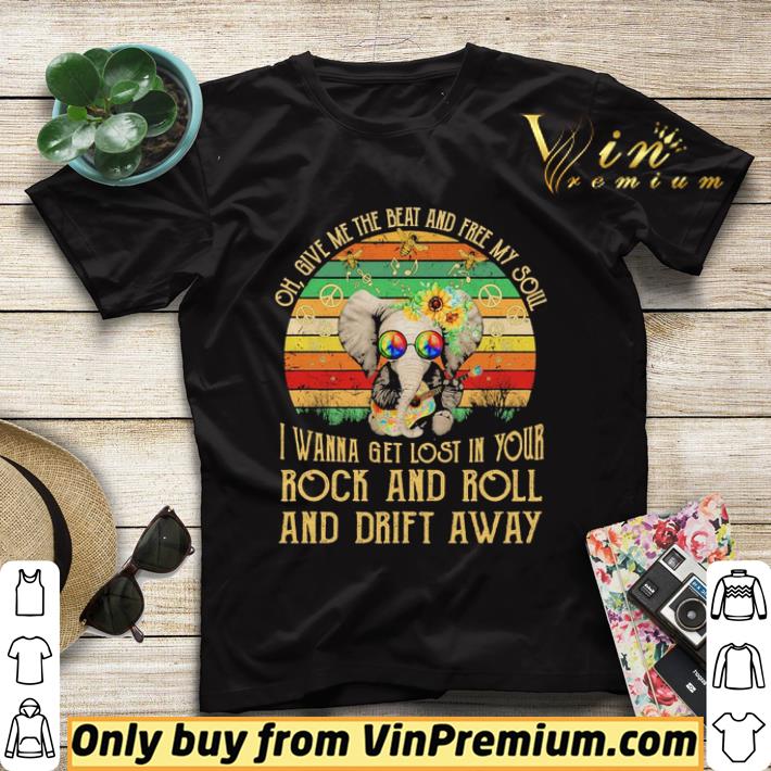 5b9b8ea8 elephant hippie oh give me the bear and free my soul i wanna get lost in your rock and roll and drift away vintage shirt sweater 4 - Elephant hippie Oh Give me the bear and free my soul i wanna get lost in your rock and roll and drift away vintage shirt sweater