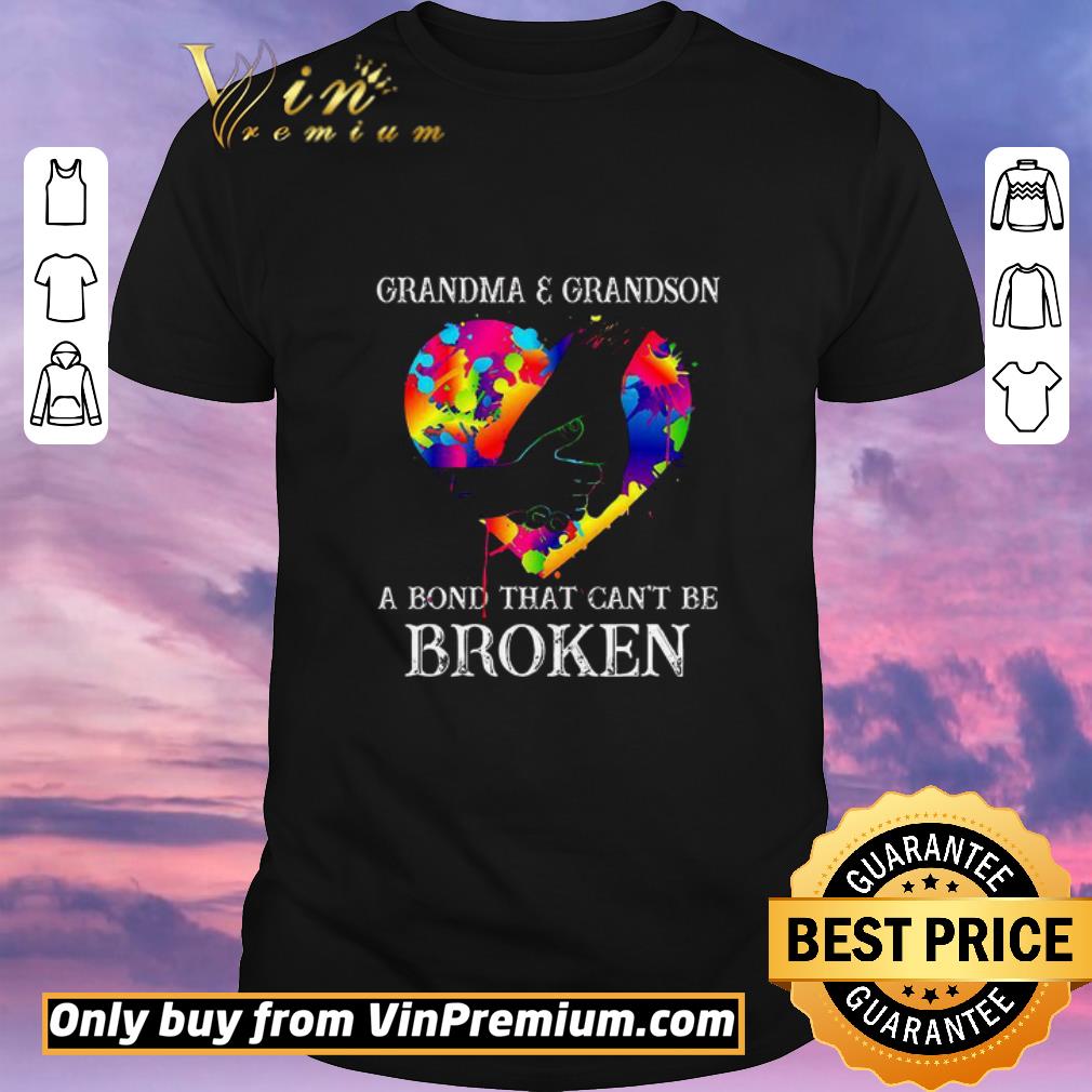 Official Grandma & Grandson A Bond That Can’t Be Broken shirt sweater