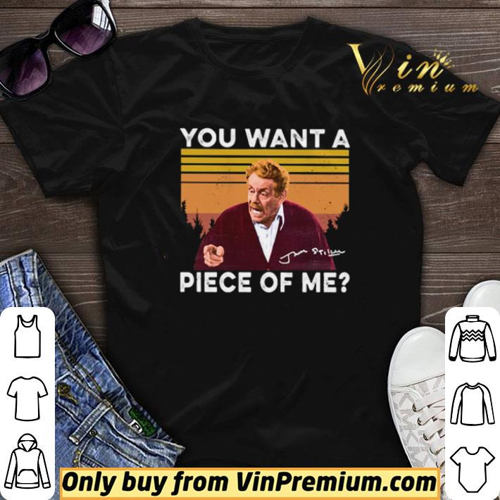 Frank Costanza you want a piece of me Vintage Seinfeld signature shirt sweater