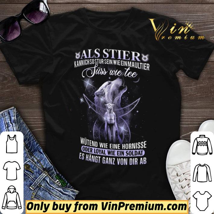 Hand Wolves Als Stier Kann Ich So Stur Sein Wie Ein Maultier Juss Wie Tee shirt sweater