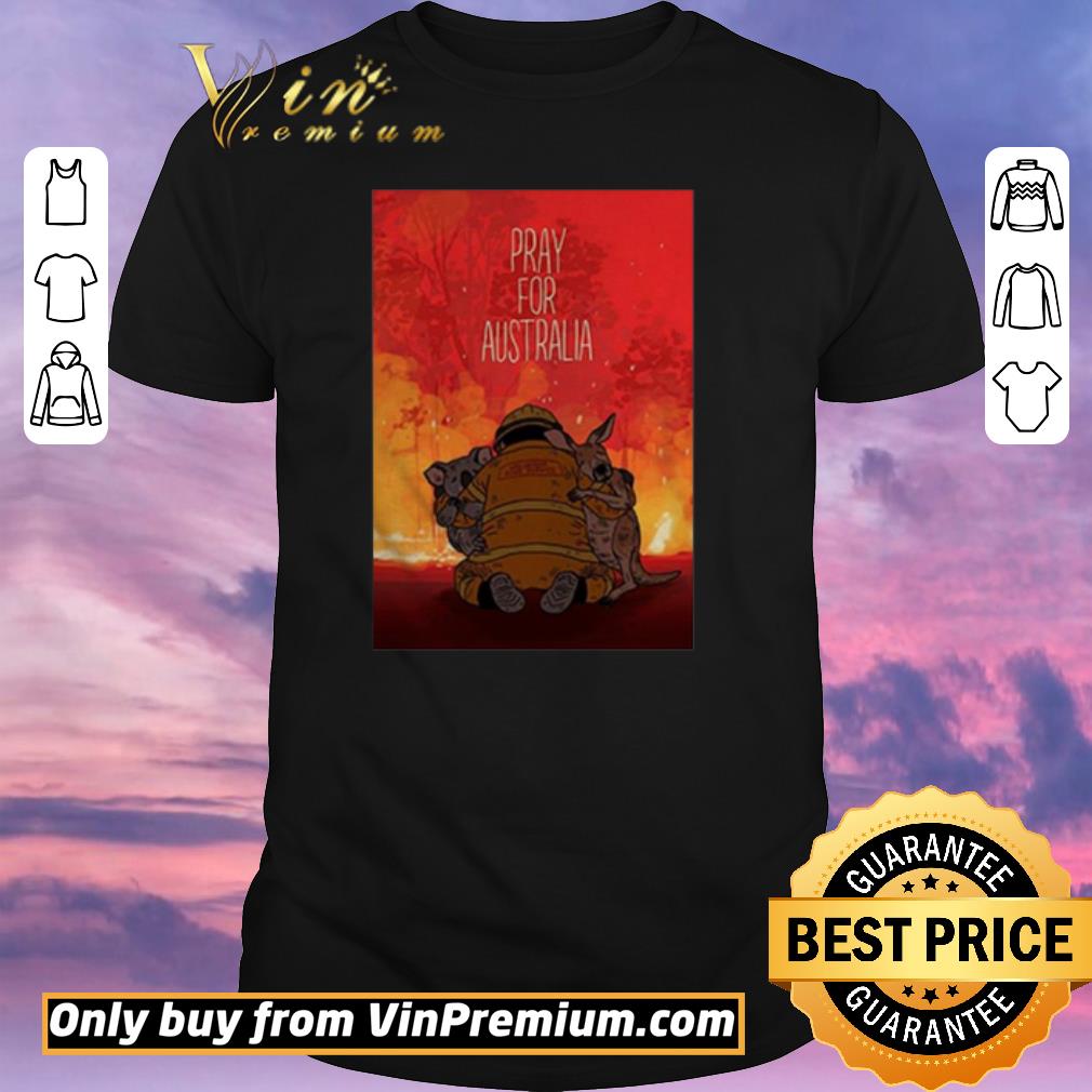 Premium Bushfires People Pray For Australia shirt sweater