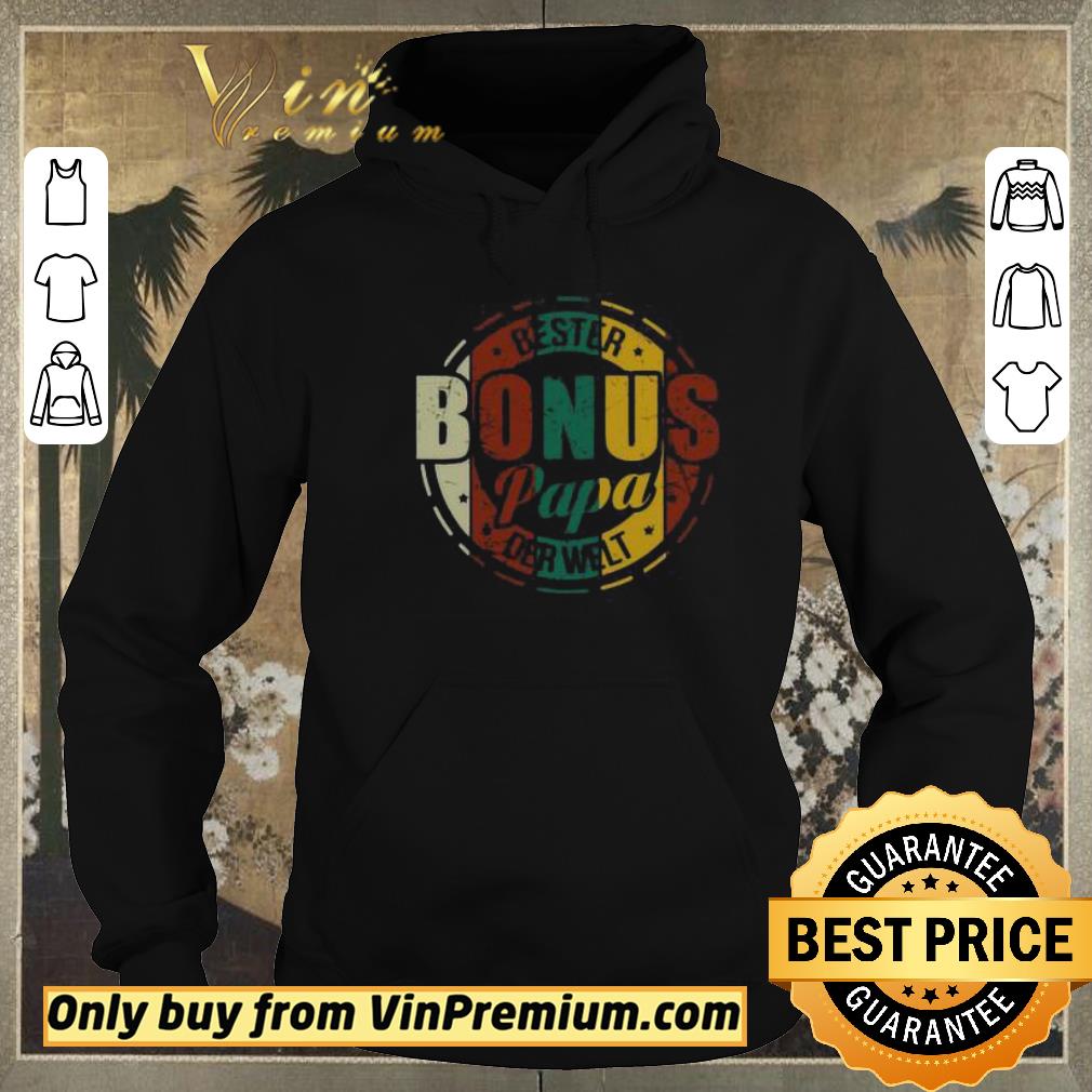 7f7202df original bester bonus papa der welt vintage shirt sweater 4 - Original Bester Bonus Papa Der Welt Vintage shirt sweater