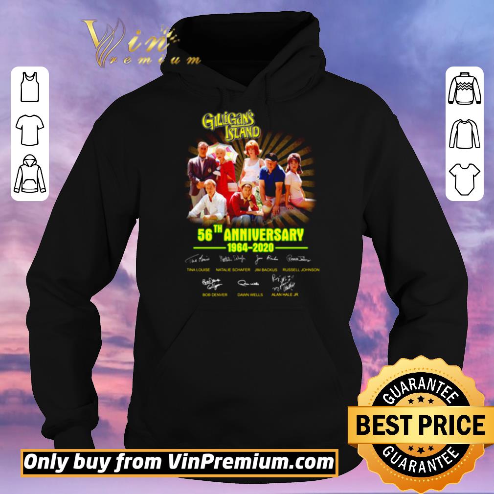 8438c2a2 nice gilligan s island 56th anniversary 1964 2020 signatures shirt sweater 4 - Nice Gilligan’s Island 56th anniversary 1964 2020 signatures shirt sweater