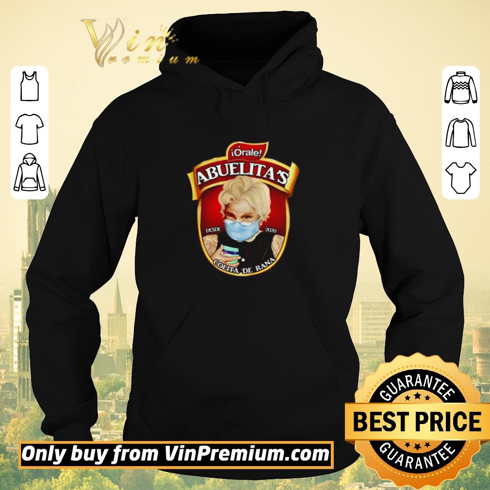 Awesome Orale Abuelita’s Colita De Rana shirt sweater 89a7b135 awesome orale abuelita s colita de rana shirt sweater 4 - Awesome Orale Abuelita’s Colita De Rana shirt sweater