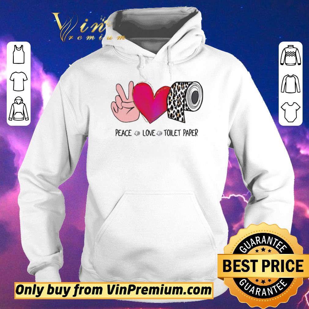8bacd867 original peace love toilet paper leopard shirt sweater 4 - Original Peace love toilet Paper leopard shirt sweater