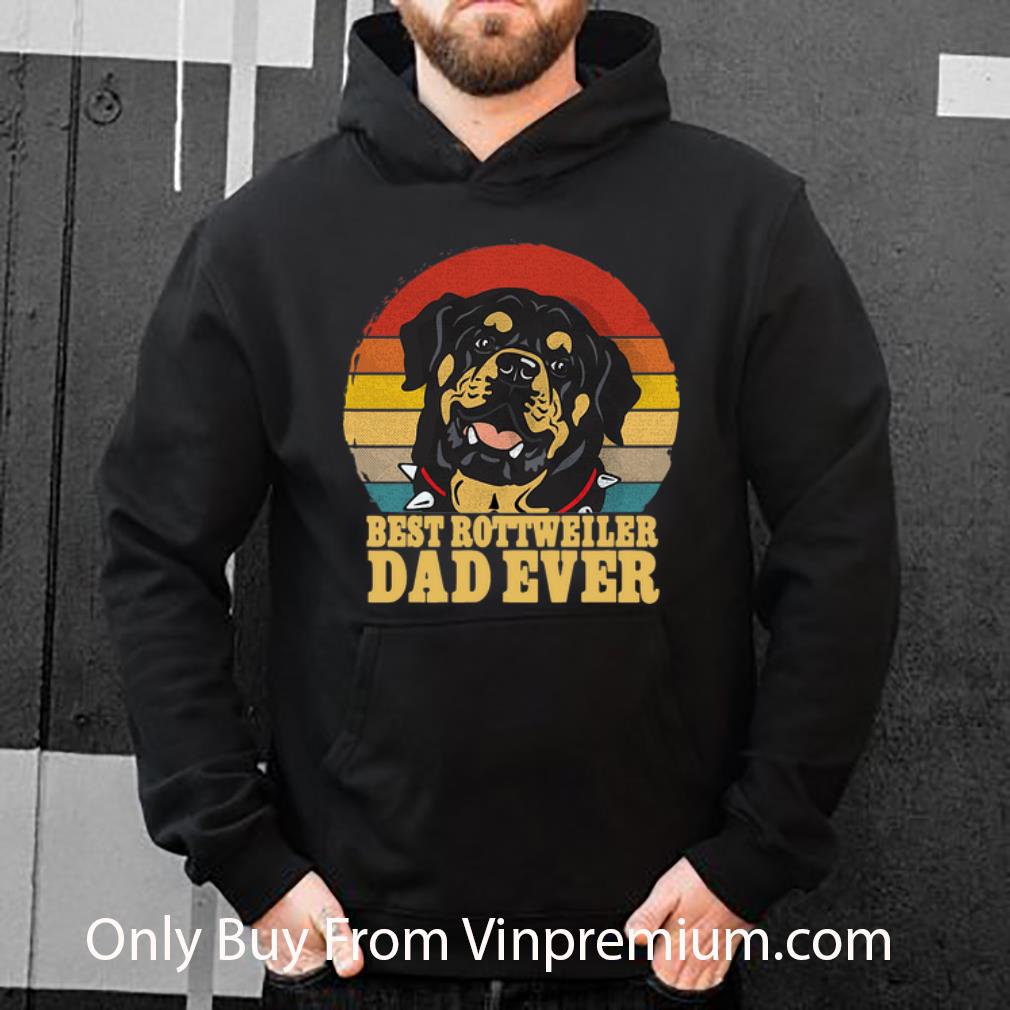8c492a62 awesome vintage best rottweiler dad ever father s day shirt 4 - Awesome Vintage Best Rottweiler Dad Ever Father's Day shirt