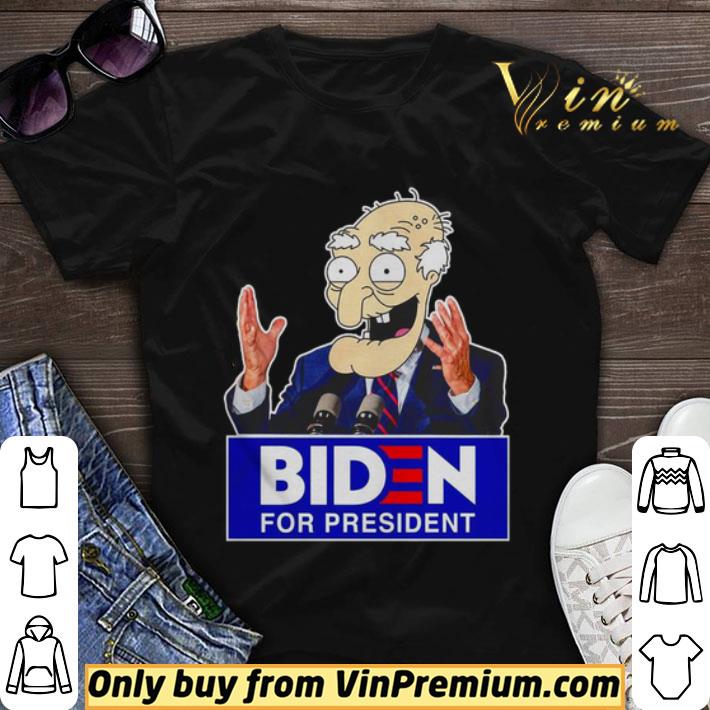 Biden for President shirt sweater