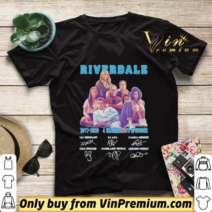 94efc8d7 riverdale 2017 2020 4 seasons 76 episodes signatures shirt sweater 4 - Riverdale 2017 2020 4 seasons 76 episodes signatures shirt sweater