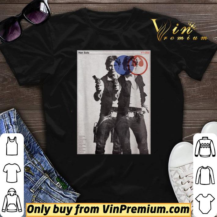 Star Wars Double Han Solo Poster shirt sweater