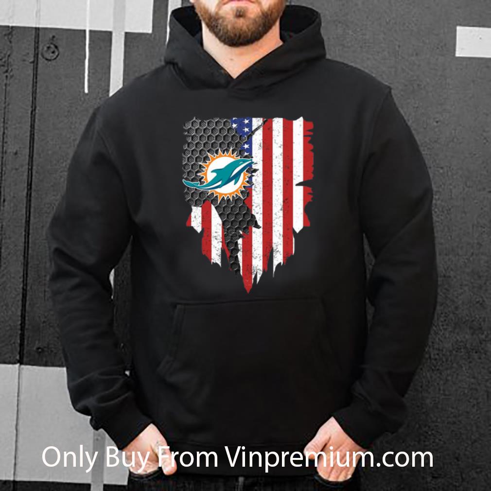 a319ac2c original miami dolphins american flag shirt 4 - Original Miami Dolphins American Flag shirt