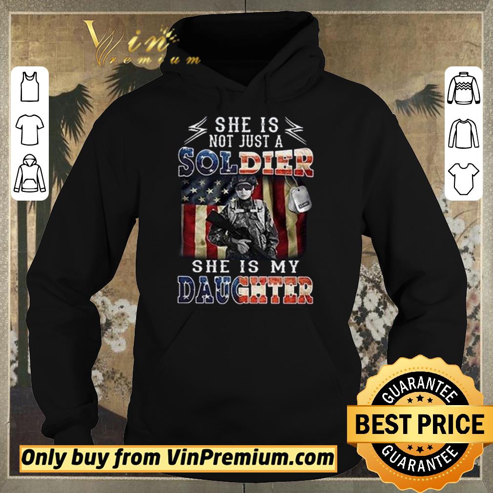 a3d04cb5 hot top she is not just a soldier she s my daughter american flag shirt sweater 4 - Hot Top She Is Not Just A Soldier She's My Daughter American Flag shirt sweater