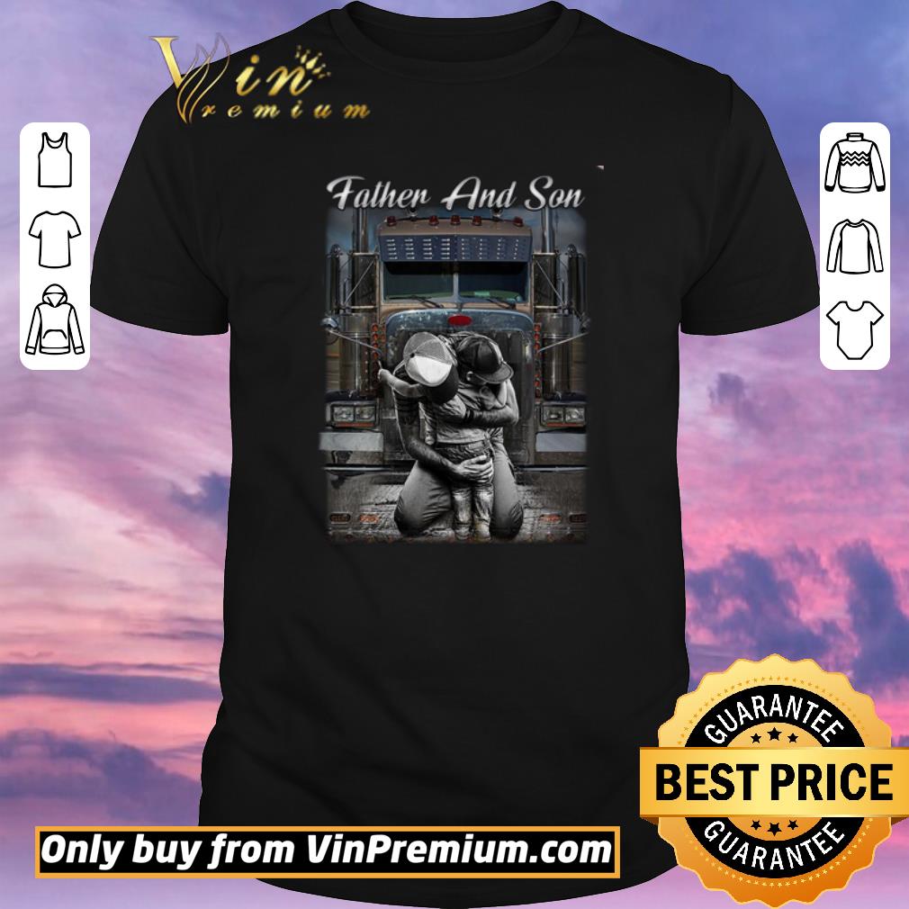 Official Pretty Father And Son Trucker shirt sweater