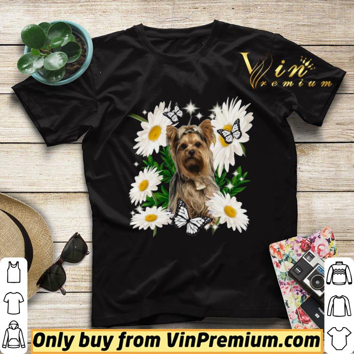 a9557251 yorkshire terrier dog daisy flower classic shirt sweater 4 - Yorkshire Terrier Dog Daisy Flower Classic shirt sweater
