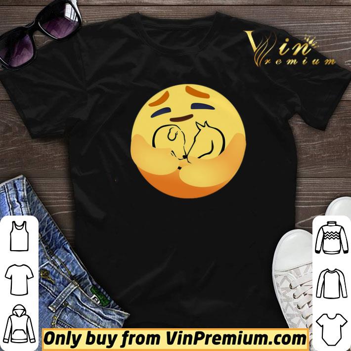 Facebook Care Emoji Hug Heart Dog And Horse shirt sweater