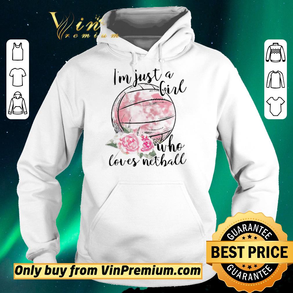 aeb4189b funny i m just a girl who loves nethall shirt sweater 4 - Funny I’m Just A Girl Who Loves Nethall shirt sweater