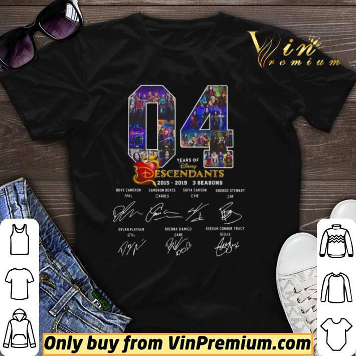 04 Years Of The Descendants 2019-2019 3 Seasons Signatures shirt sweater