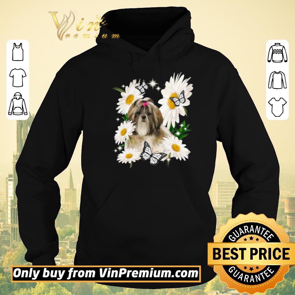 Nice Funny Shih Tzu Dog Daisy flower Classic shirt sweater b0f51c05 nice funny shih tzu dog daisy flower classic shirt sweater 4 - Nice Funny Shih Tzu Dog Daisy flower Classic shirt sweater