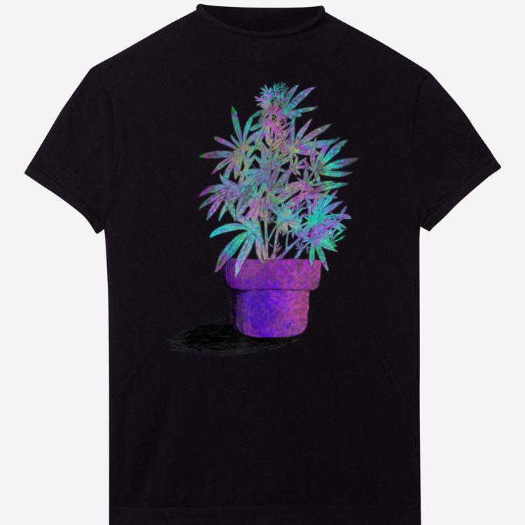 Hot Marijuana T Cannabis Plant Weed Leaf Smoking Ganja Shirt