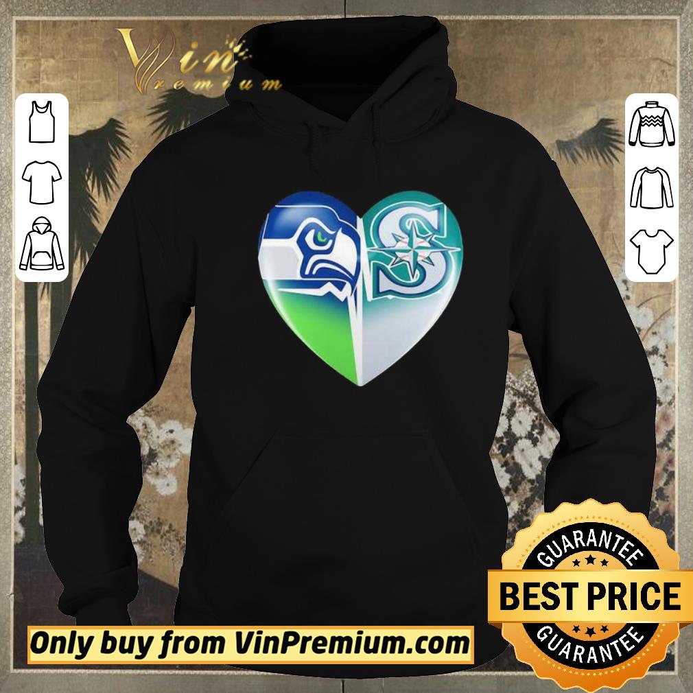 b3ebd950 pretty seattle seahawks and seattle mariners heartbeat heart shirt sweater 4 - Pretty Seattle seahawks and seattle mariners heartbeat heart shirt sweater