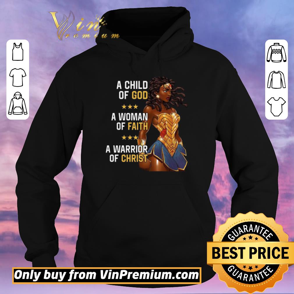 b66e8397 top a child of god a woman of faith a warrior of christ shirt sweater 4 - Top A child of God a woman of Faith a warrior of Christ shirt sweater