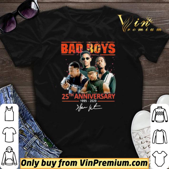 Bad Boys 25th Anniversary 1995-2020 signature shirt sweater