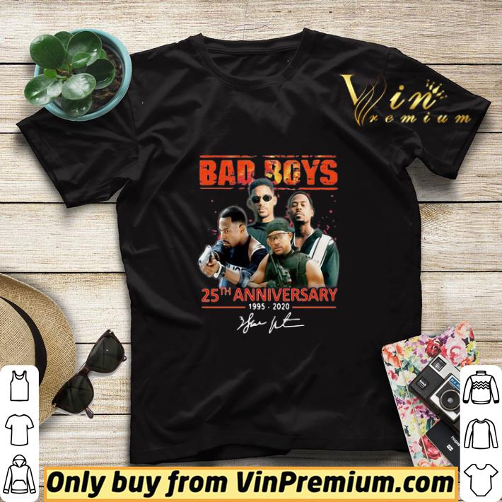 Bad Boys 25th Anniversary 1995-2020 signature shirt sweater ba56e8fa bad boys 25th anniversary 1995 2020 signature shirt sweater 4 - Bad Boys 25th Anniversary 1995-2020 signature shirt sweater