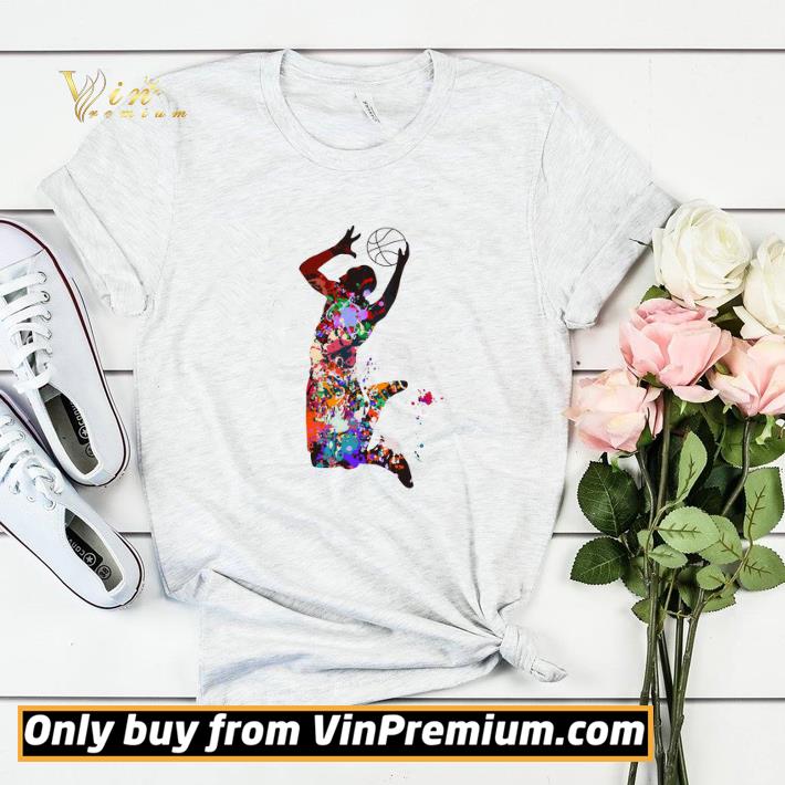 c5c9ea6f official basketball water color shirt sweater 4 - Official basketball water color shirt sweater