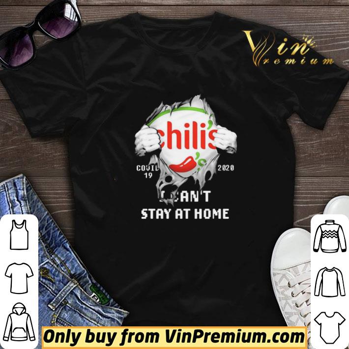 Blood inside me Chili’s covid-19 2020 I can’t stay at home shirt sweater