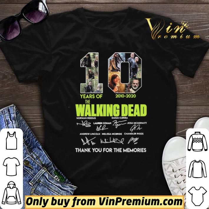 10 Years of The Walking Dead shirt sweater