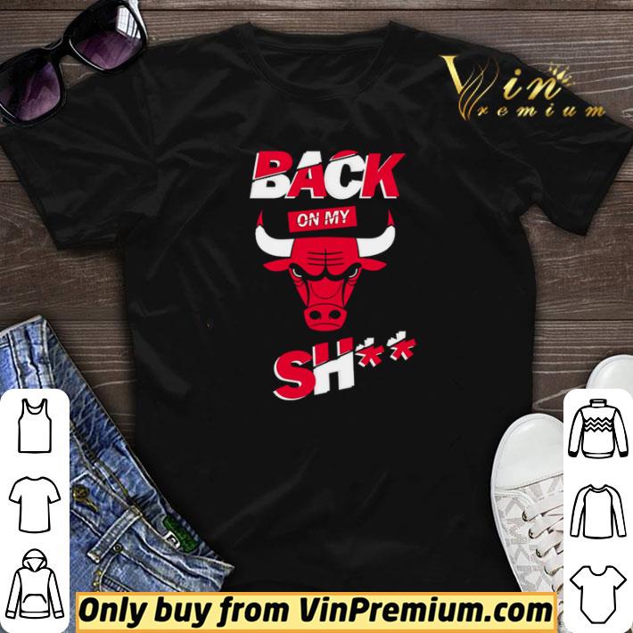 Back on my shit Chicago Bulls shirt sweater