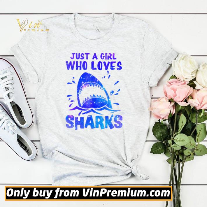 d1b8a57c awesome just a girl who loves sharks shirt sweater 4 - Awesome Just a girl who loves sharks shirt sweater