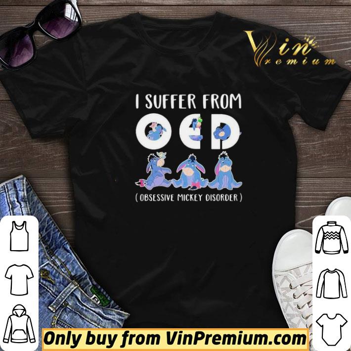 Eeyore donkey i suffer from oed obsessive mickey disorder shirt sweater