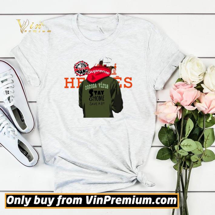 d82587d4 men supreme coronavirus stay home save a life shirt sweater 4 - Men Supreme Coronavirus Stay Home Save A Life shirt sweater