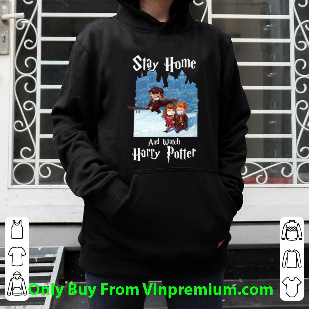 da1ff142 official stay home and watch harry potter mask quarantine shirt 4 - Official Stay Home And Watch Harry Potter Mask Quarantine shirt